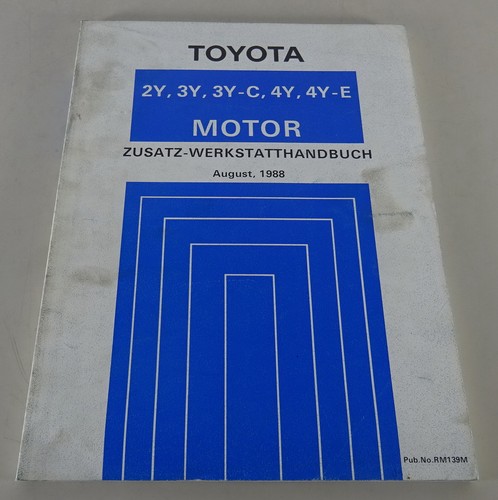 Manuale officina motore toyota - motore,